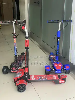 F Kick Scooter Kids With Led Wheels And Adjustable Handlebar