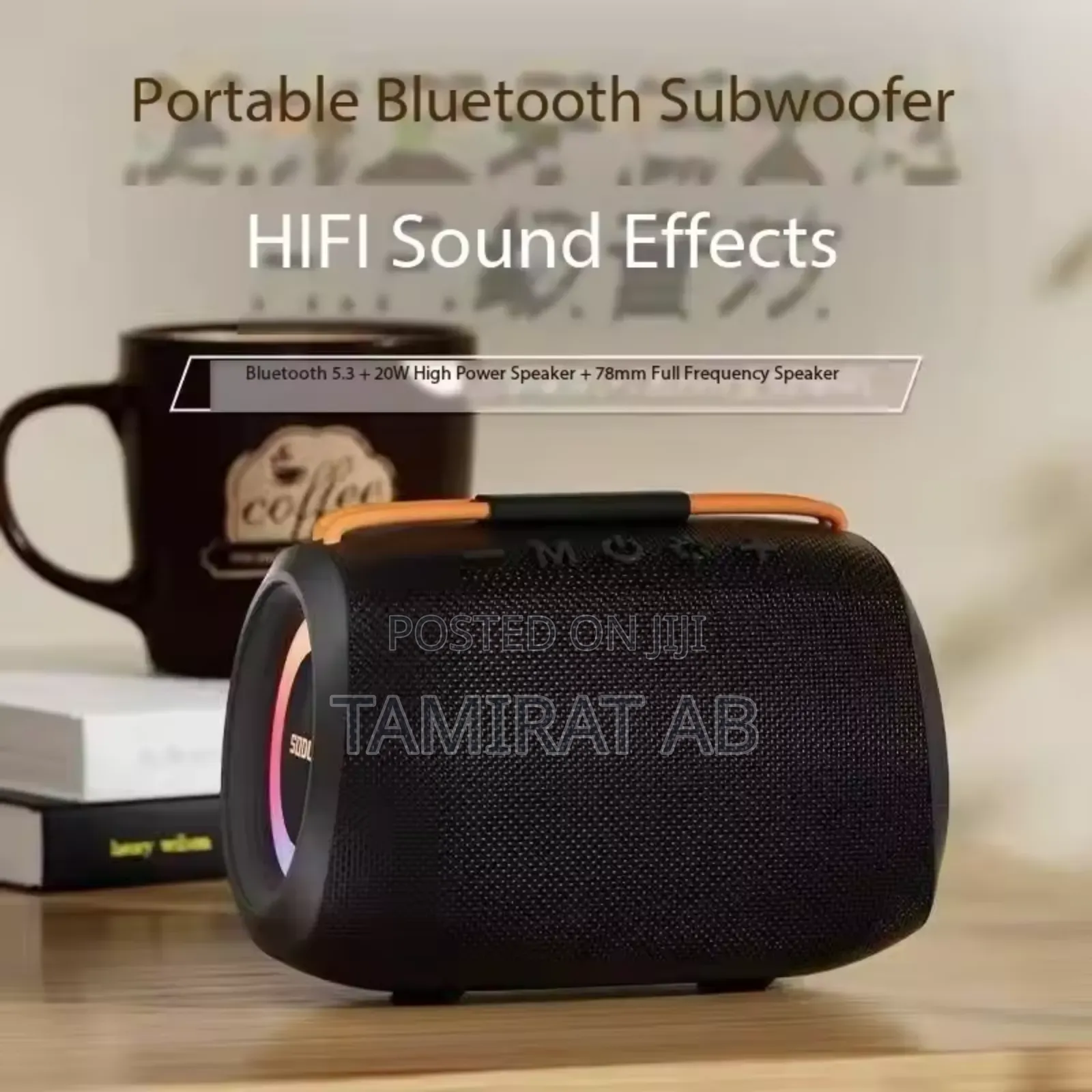 Sodlk Tx11 Portable Subwoofer 20w Bluetooth Speaker