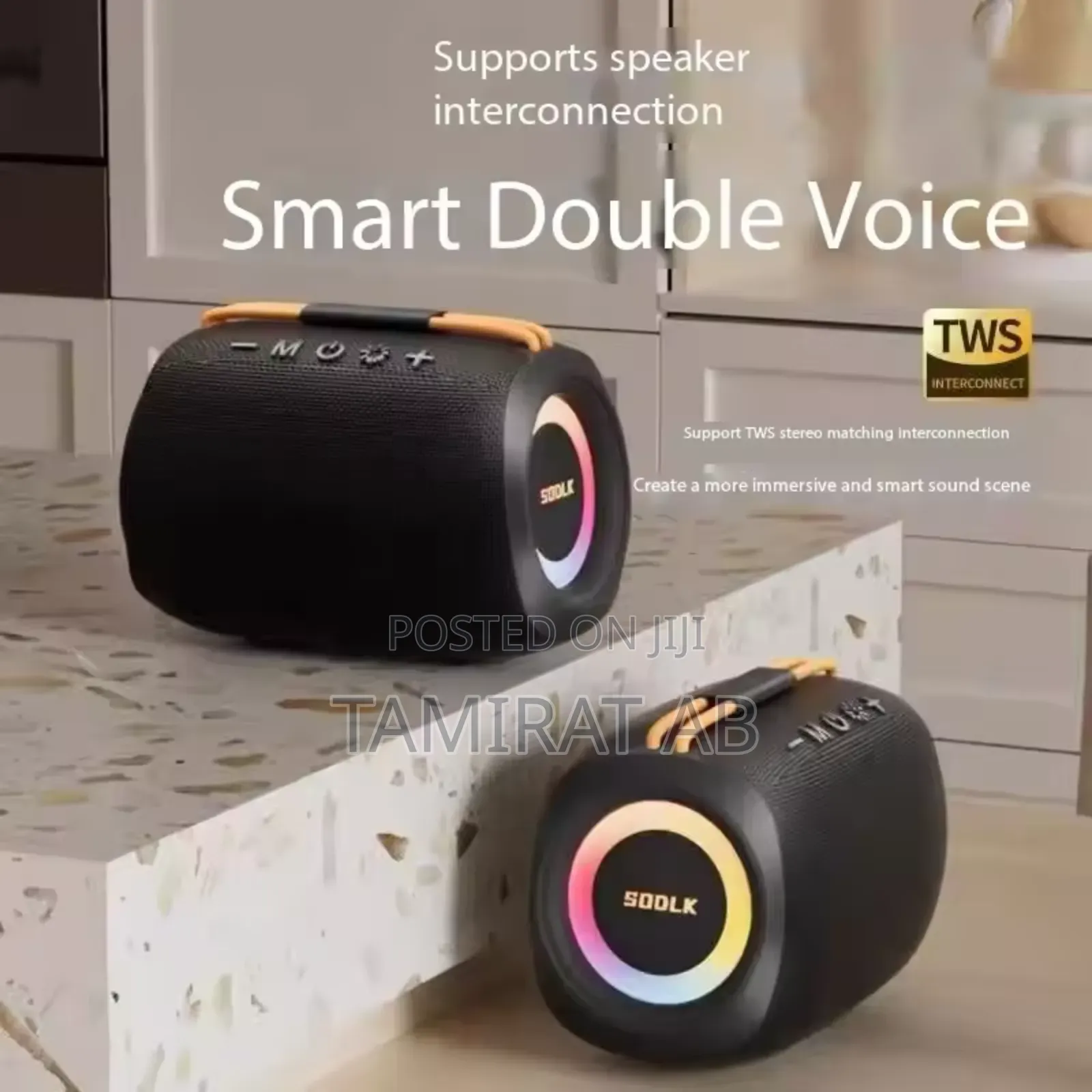 Sodlk Tx11 Portable Subwoofer 20w Bluetooth Speaker