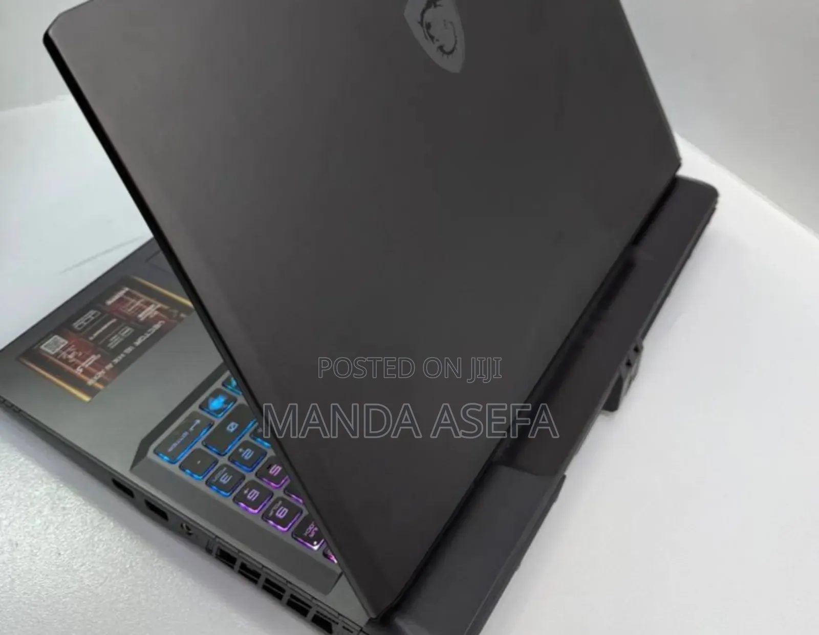 New Laptop MSI Vector GP66HX 12UGS 32GB Intel Core Ultra 7 SSD 512GB