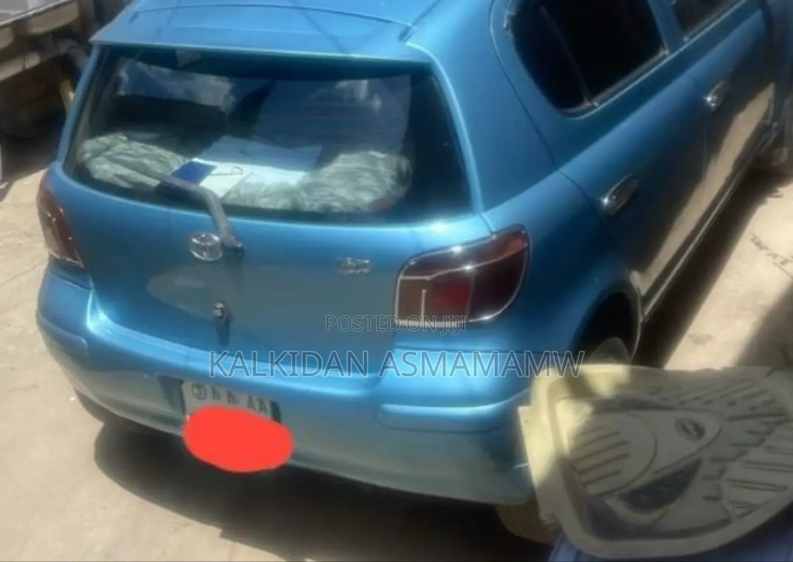 Toyota Vitz 2002 Blue