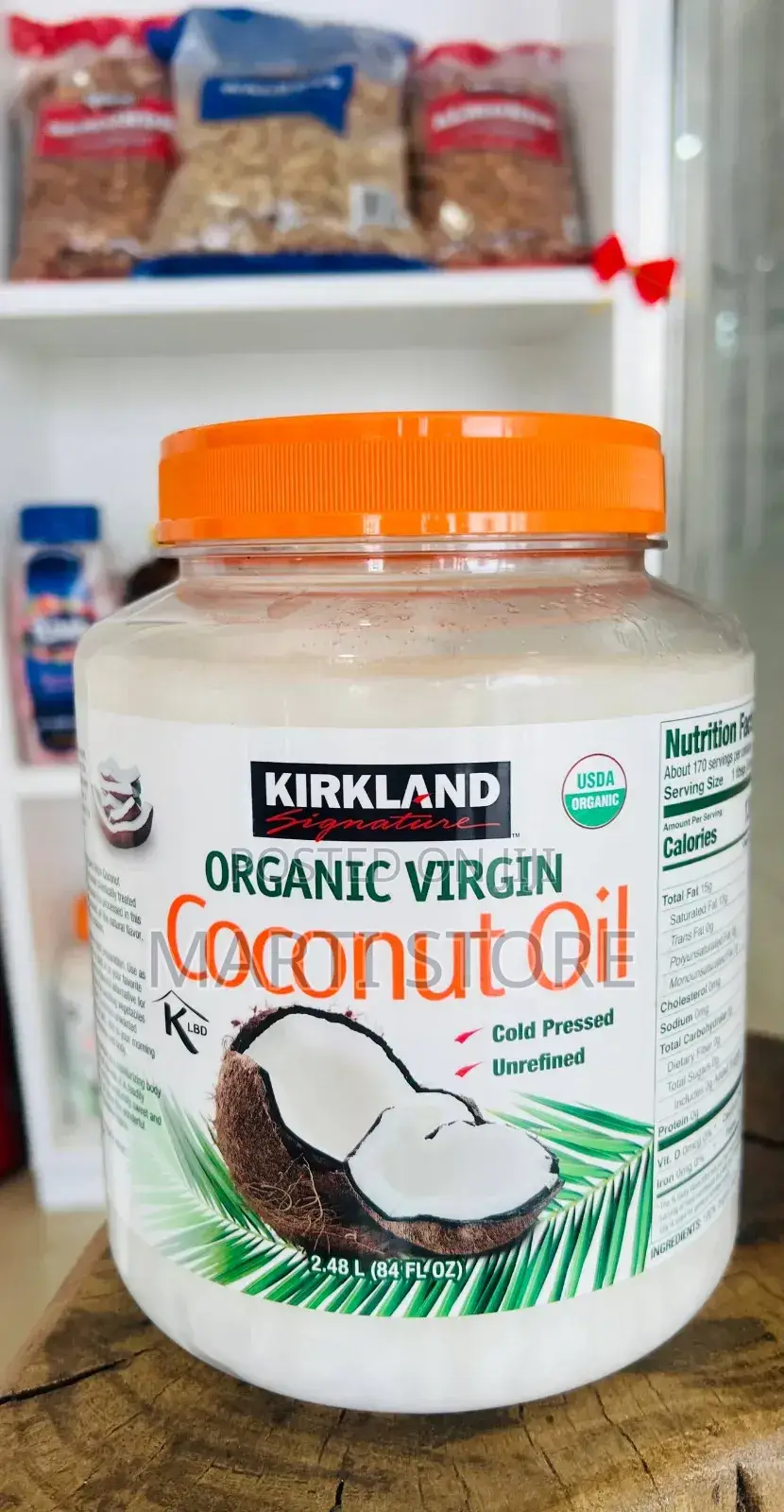 Kirkland Organic Virgin Coconut Oil