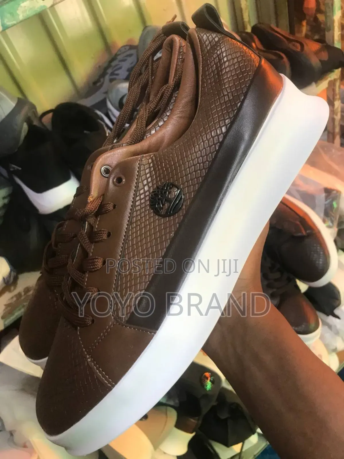 New Fashion Timberland Brown/White Multicolored Fashion Shoes