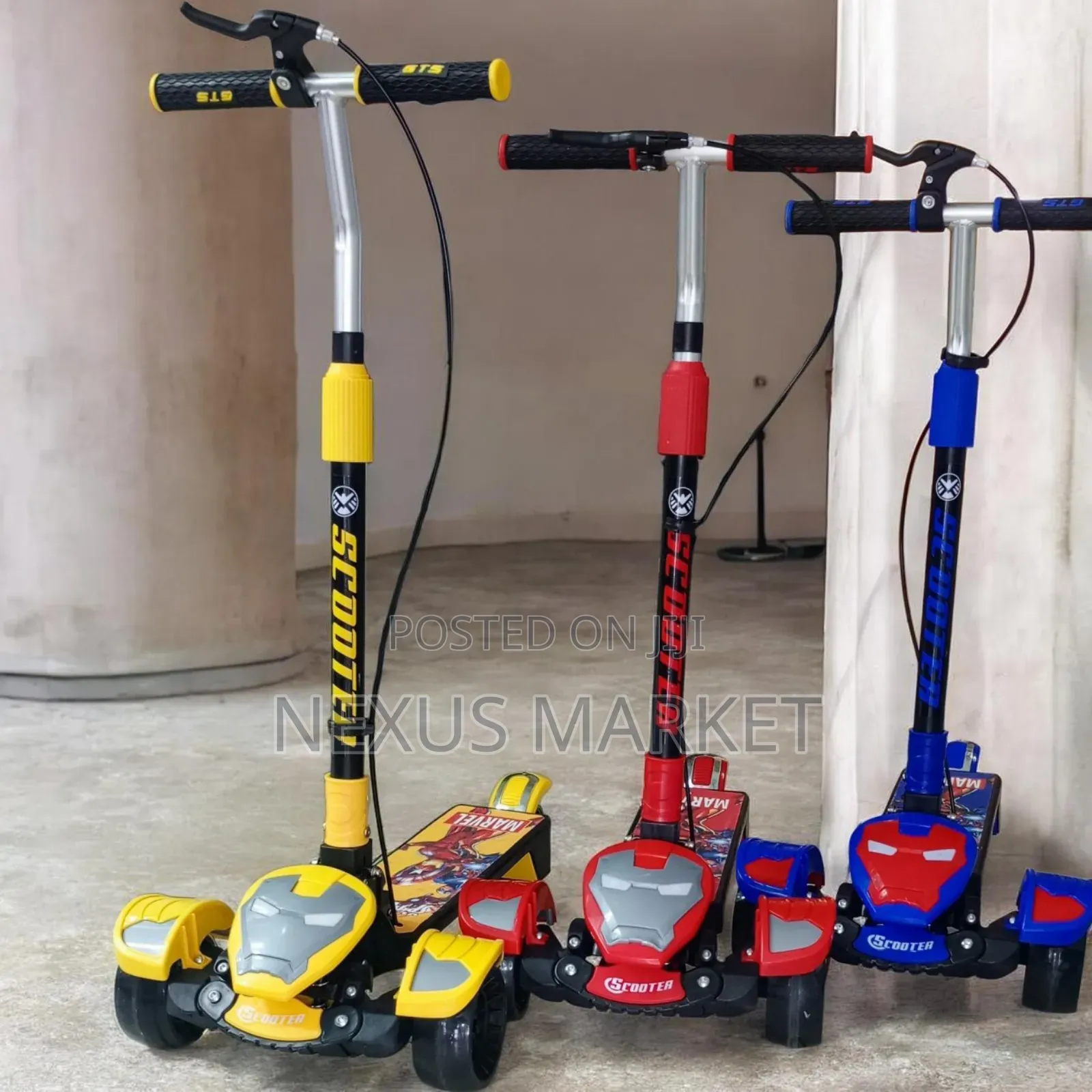 ለልጆች የማርቬል (Marvel Kick Scooters)