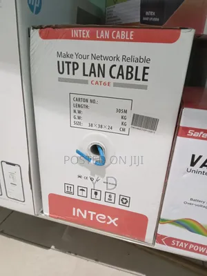Intex Utp Lan Cable Cat6e / High Quality Network Cable