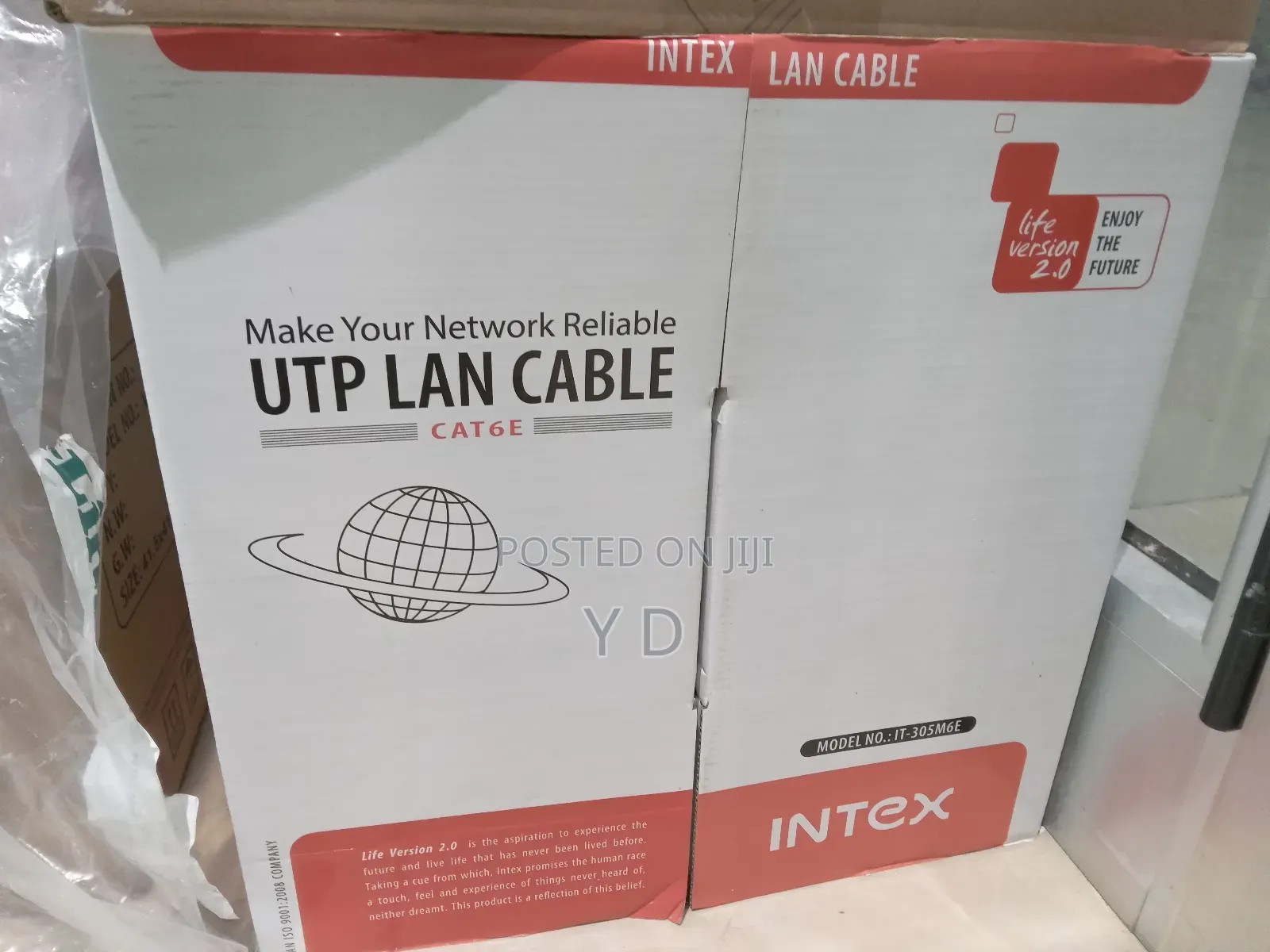 Intex Utp Lan Cable Cat6e / High Quality Network Cable