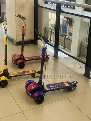 Scooter Is Designed For Kids Learning Balance And Coordination