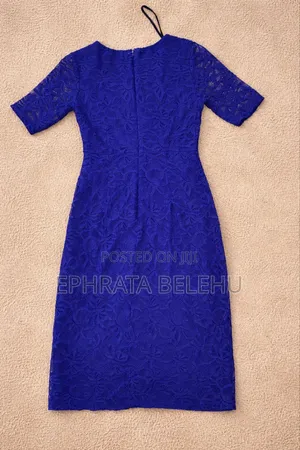 Blue Classic Dress