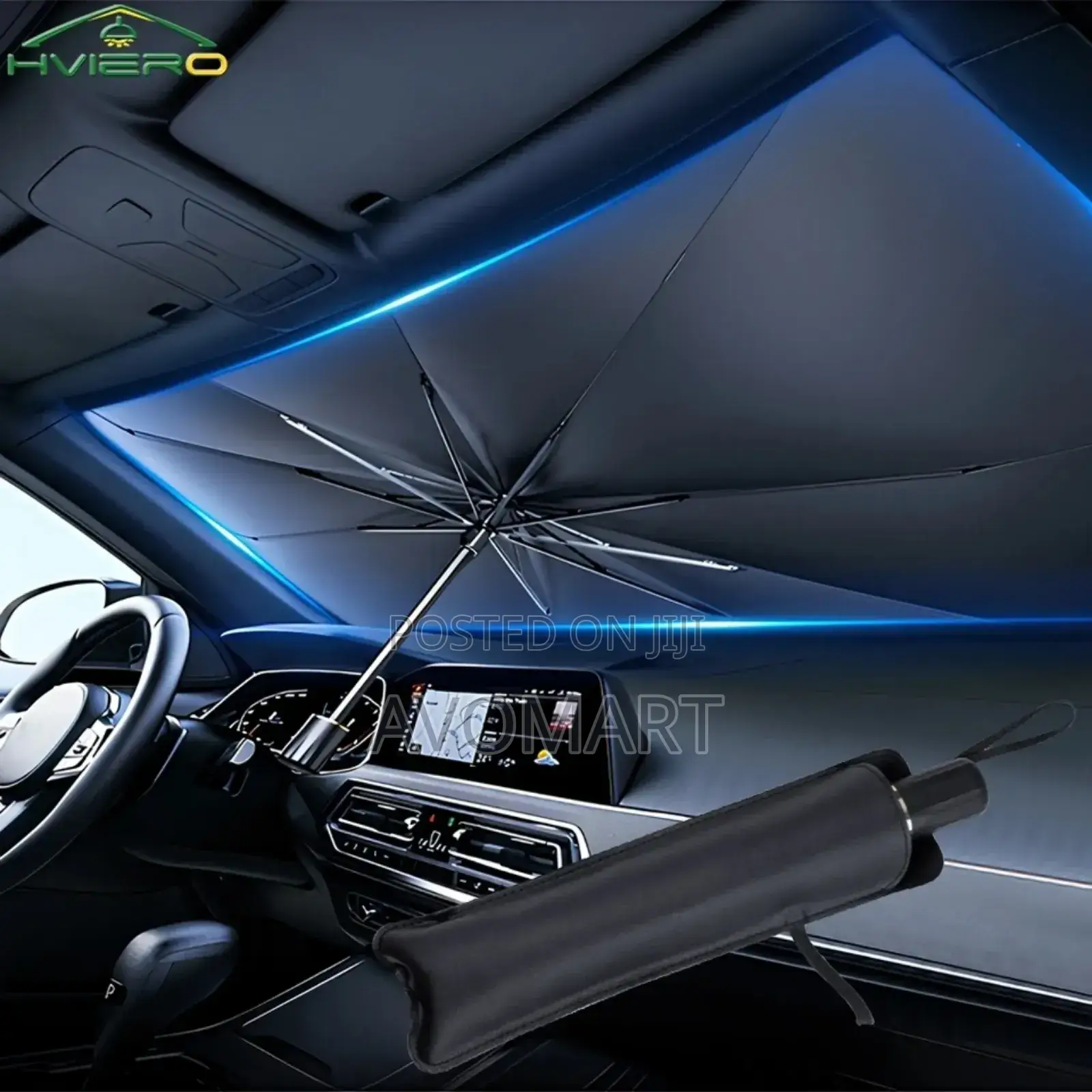 Portable Car Sun Block Umbrella