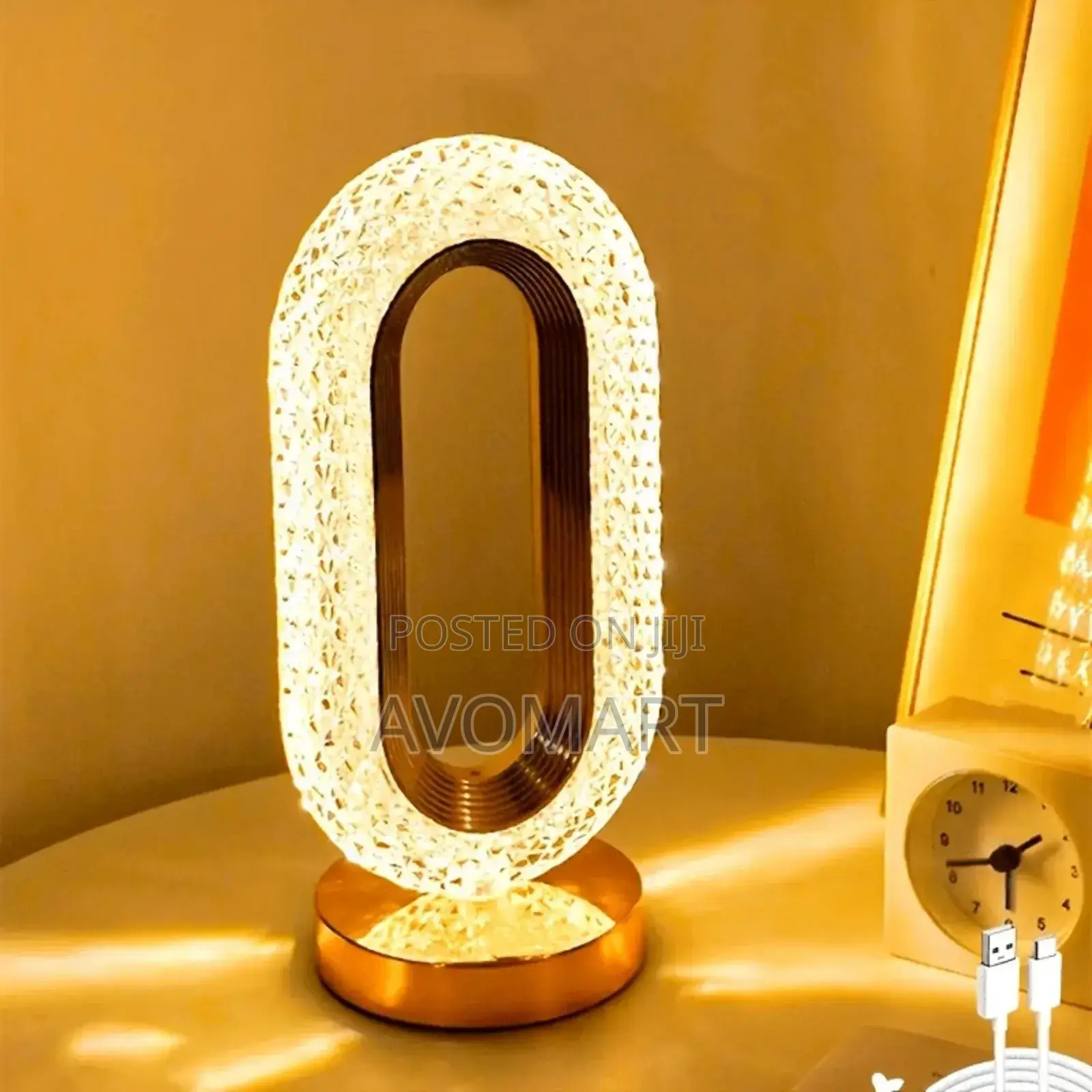 Rechargeable Crystal Led Lamp