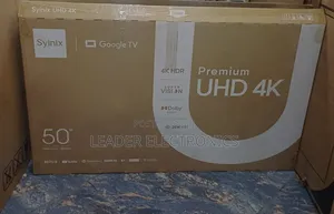Syinix 50′′ Smart Google Tv – Ultra Hd | New Model