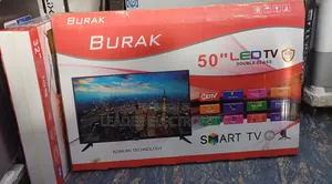 Burak 50′′ Smart Android Tv – Ultra Hd | Double Glass