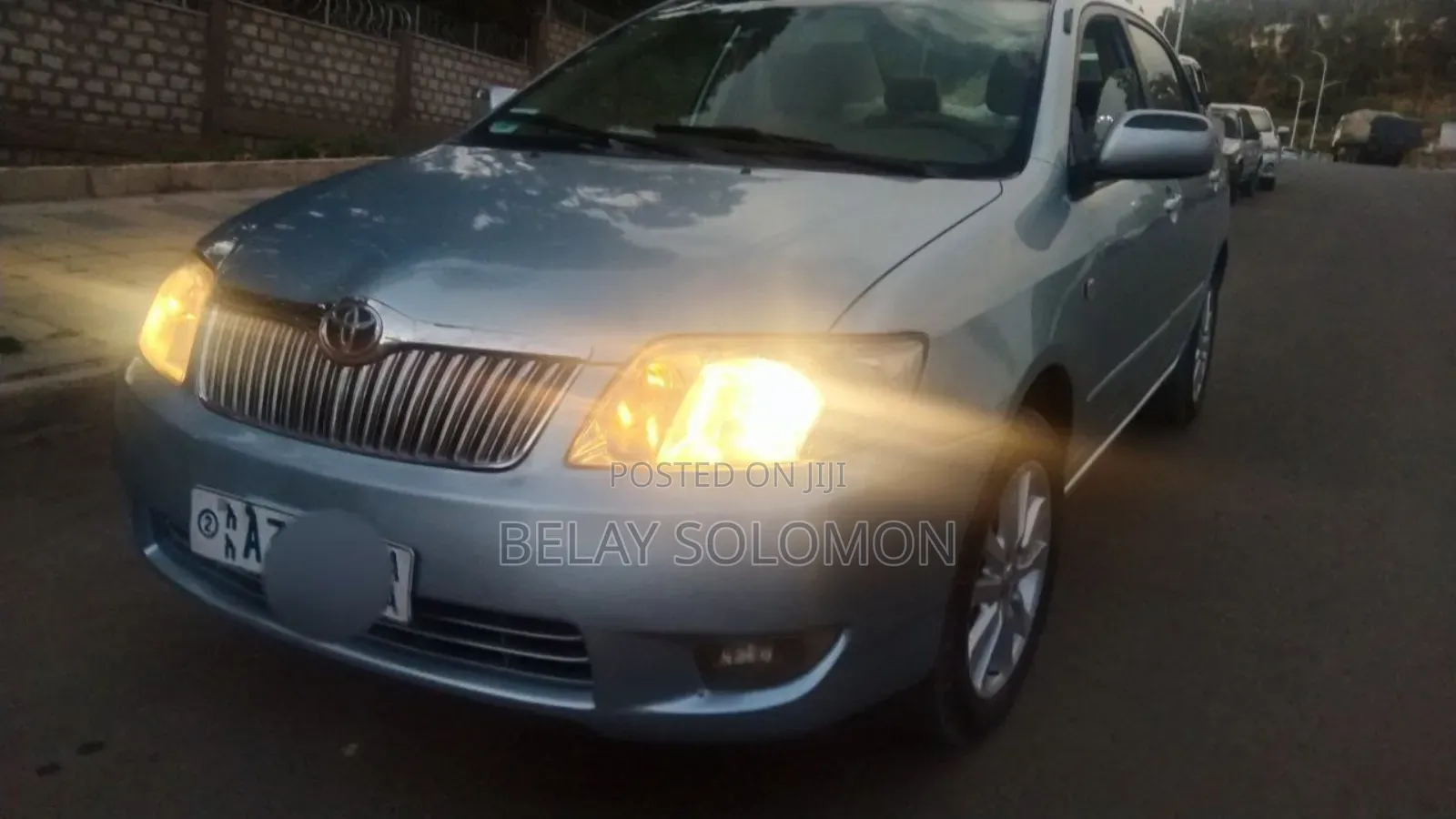 Toyota Corolla 2007 Blue