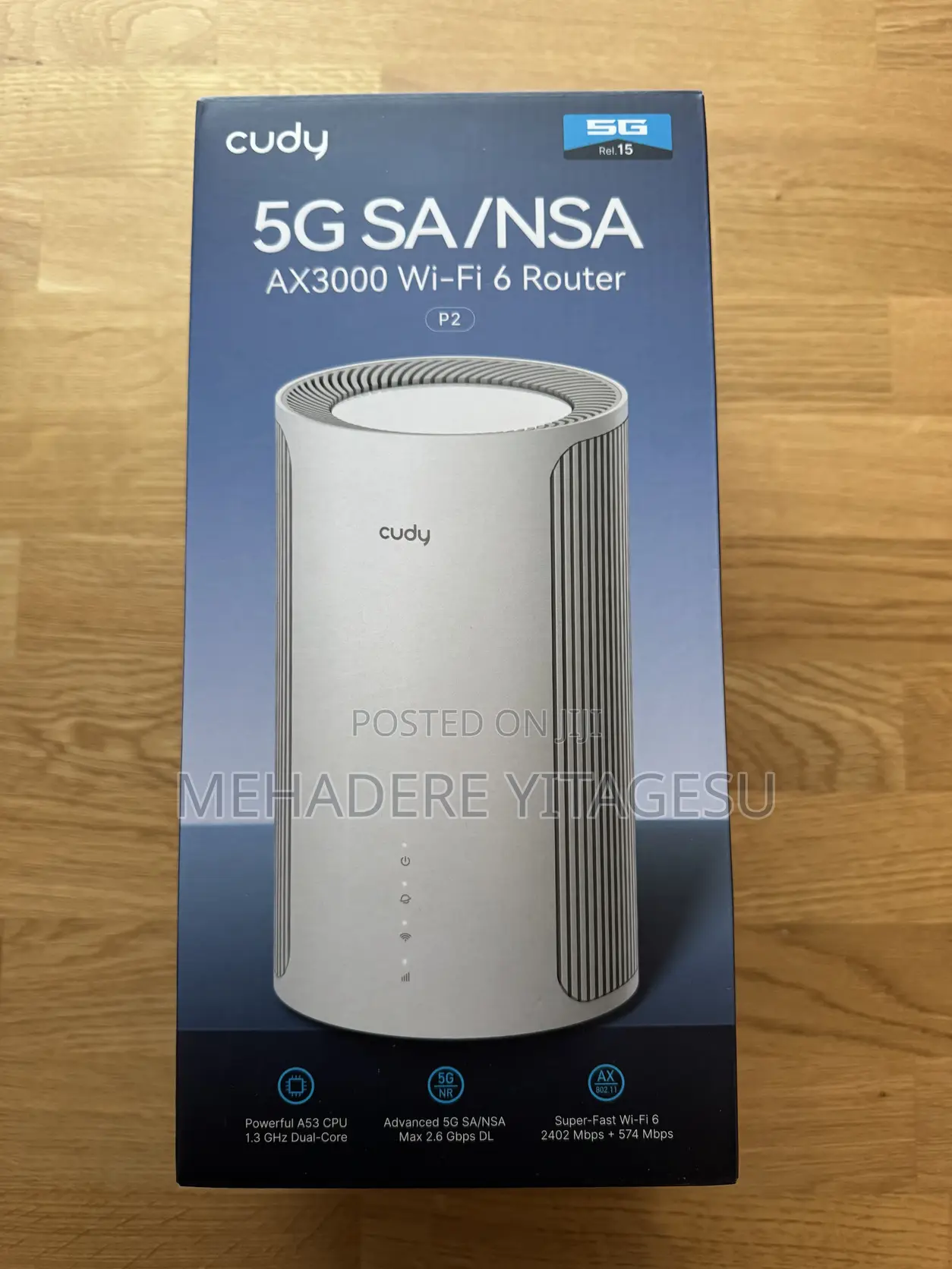 Cudy P2 5g Sa/Nsa Ax3000 Wi-Fi 6 Router