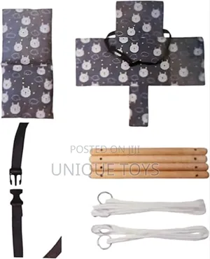 Toddler Wooden Swing Seat – Safe Fun Hanging Chair