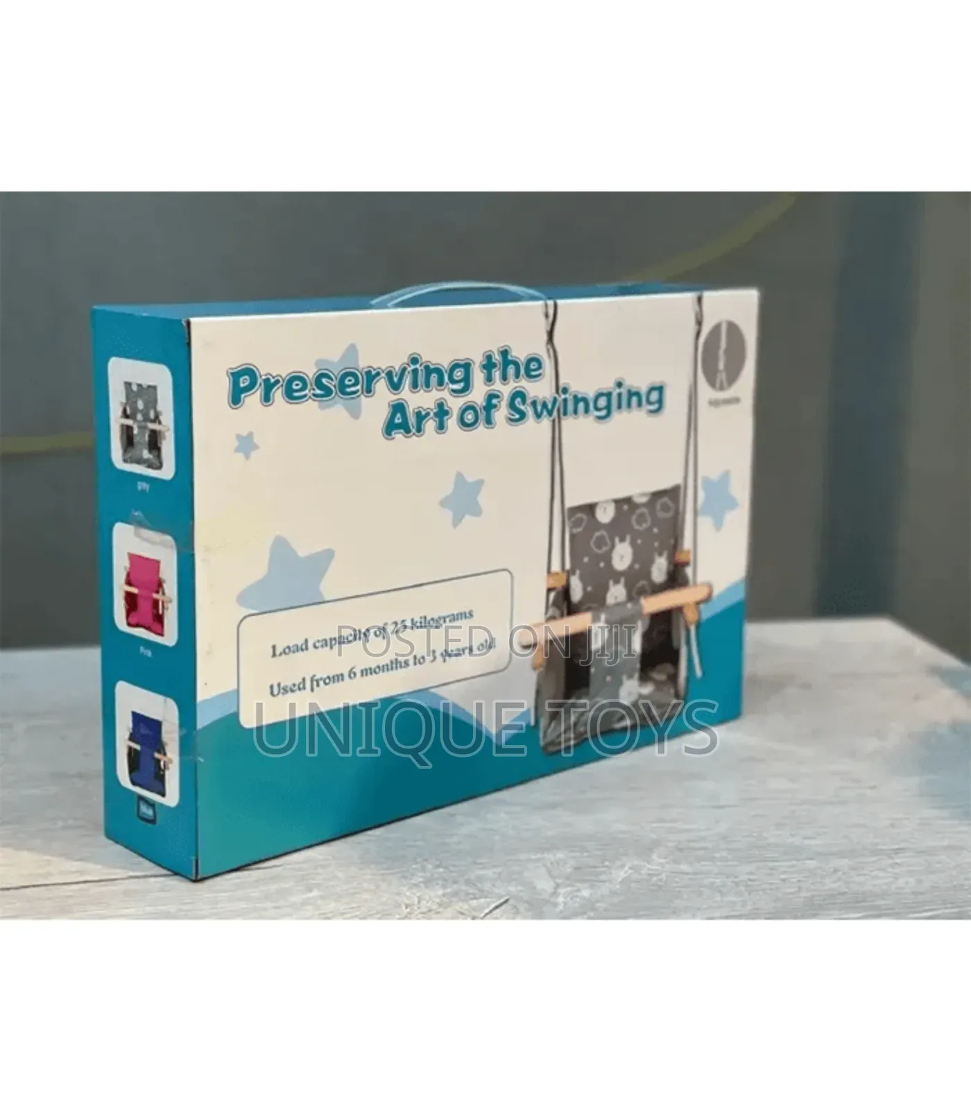 Toddler Wooden Swing Seat – Safe Fun Hanging Chair