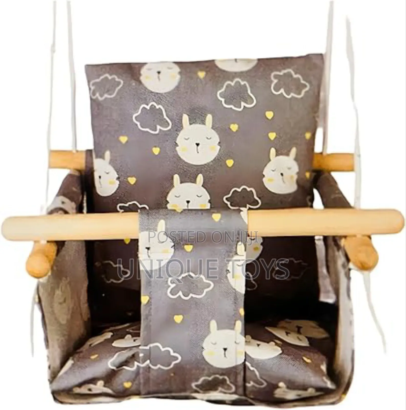 Toddler Wooden Swing Seat – Safe Fun Hanging Chair