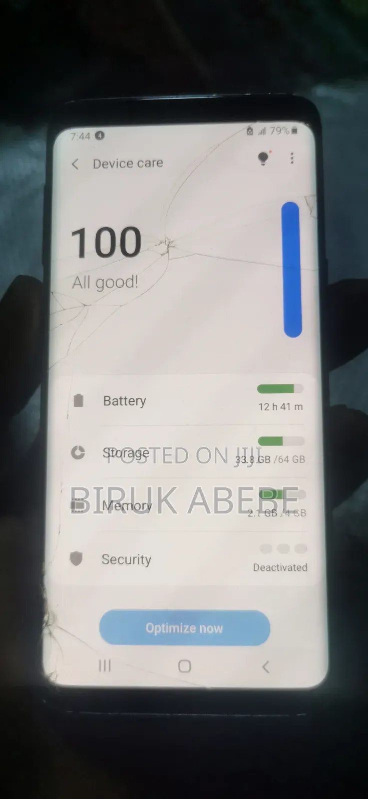 Samsung Galaxy S9 64 GB Black