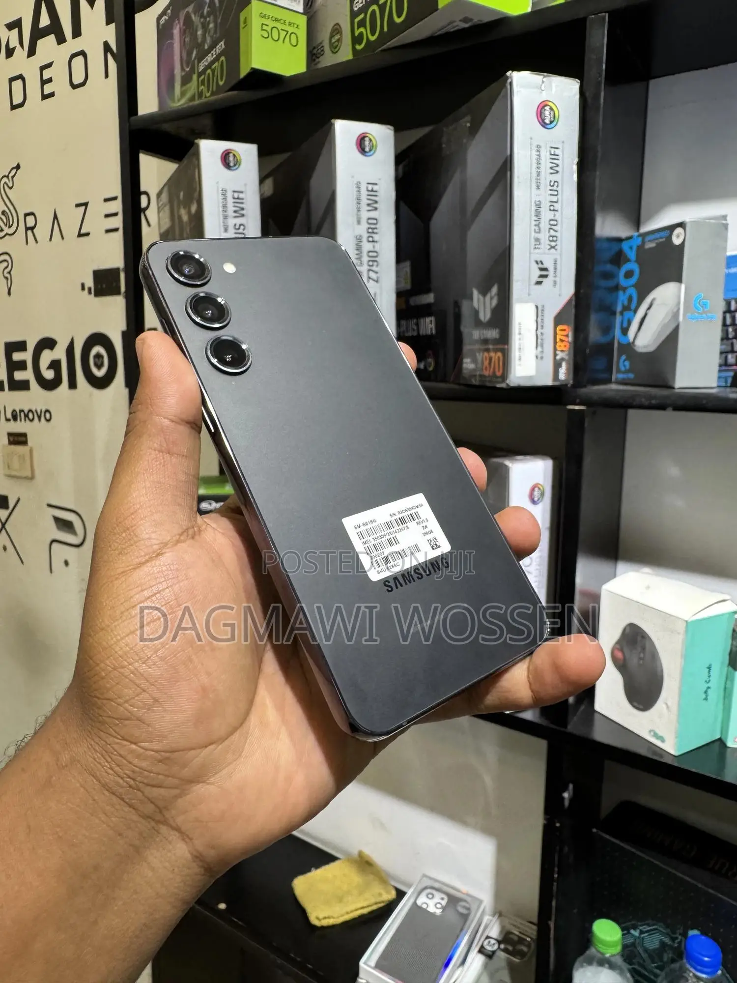 New Samsung Galaxy S23 Plus 256 GB Black