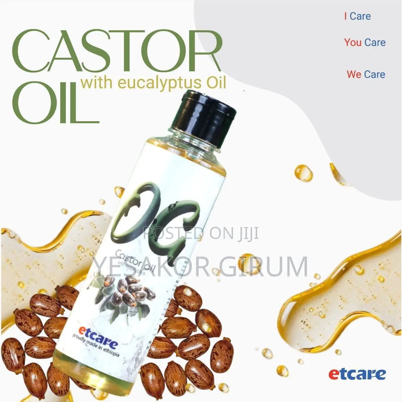 Ethio Organic Castor Oil