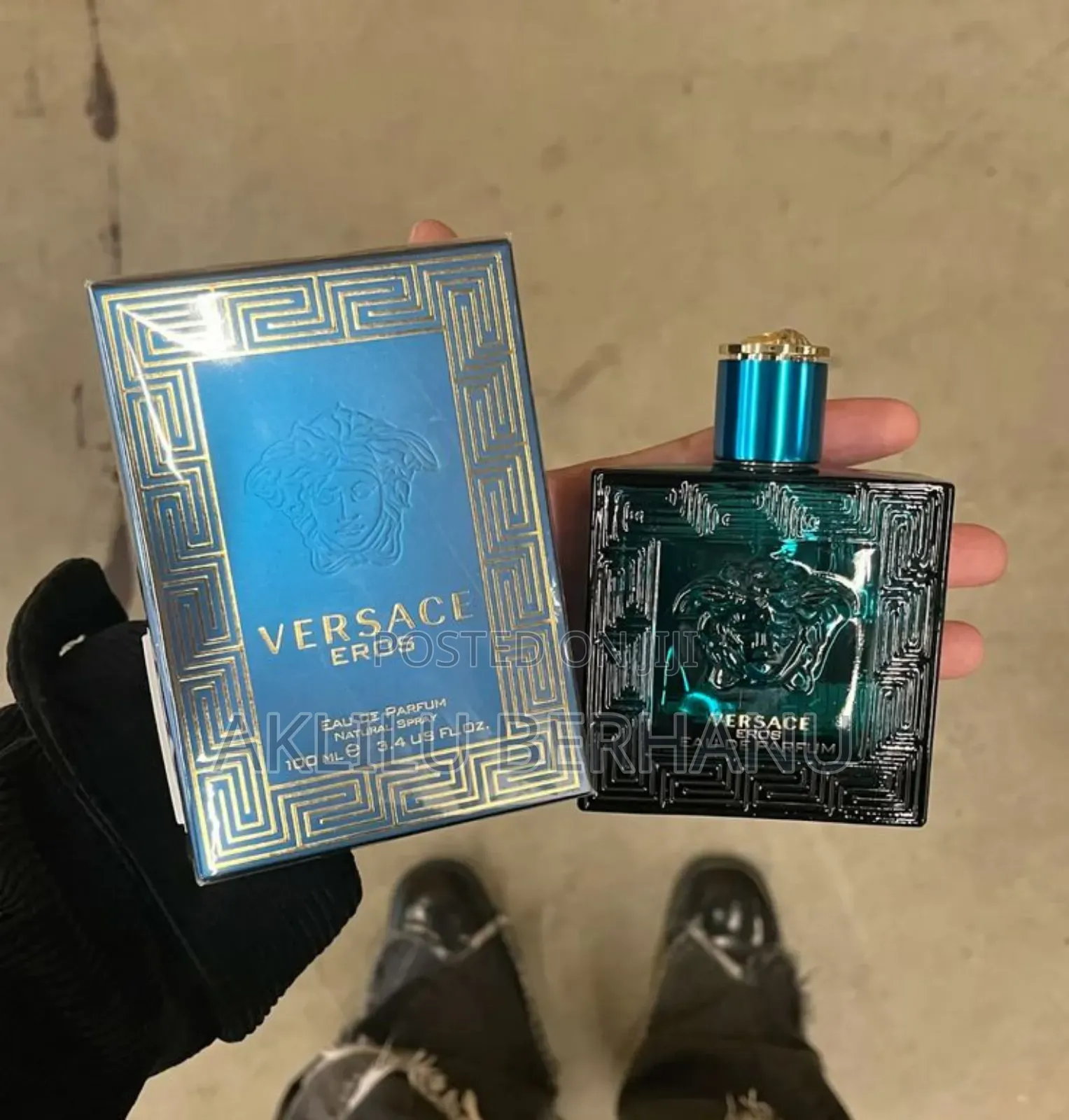 Eros Versace Eau De Parfum – 100ml