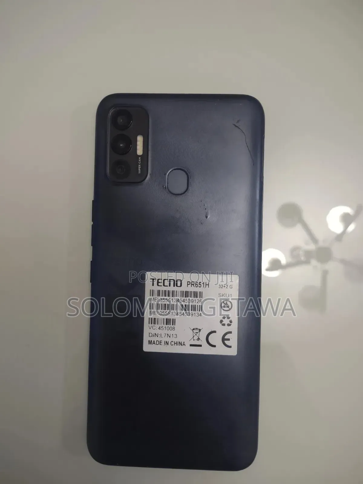 Tecno Spark 7 32 GB Black