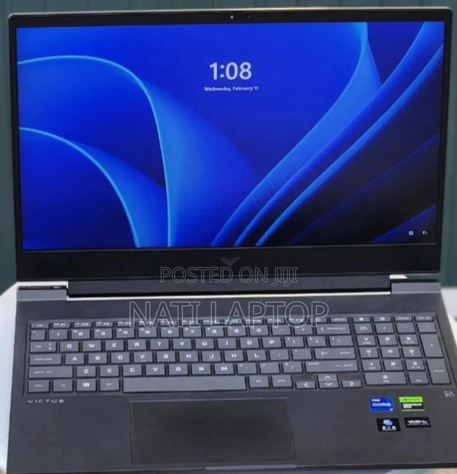 New Laptop HP Victus 16 16GB Intel Core i7 SSD 512GB