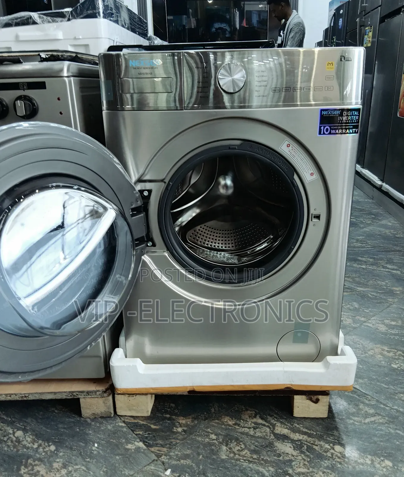 Nexser Automatic Washing Machine 10kg Powerful