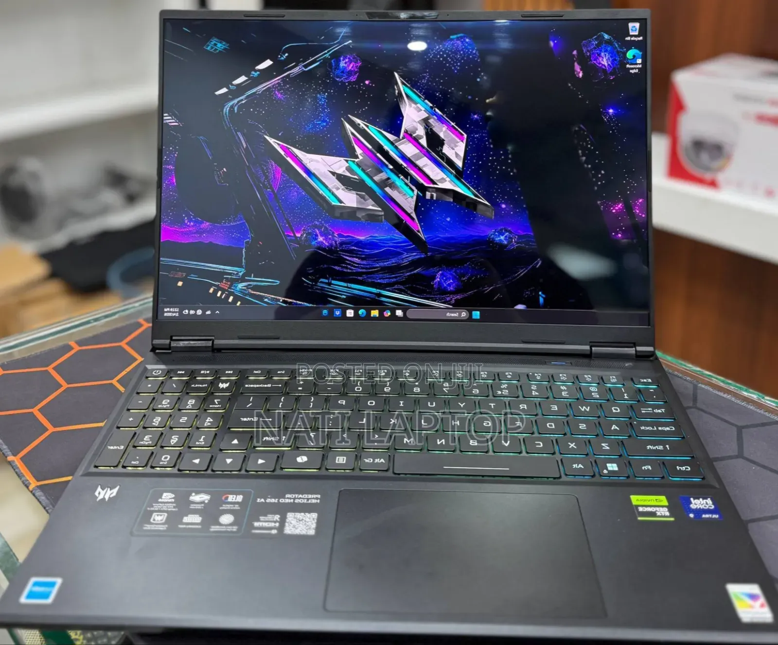 New Laptop Acer Predator Helios Neo 16 32GB Intel Core Ultra 9 SSD 1T