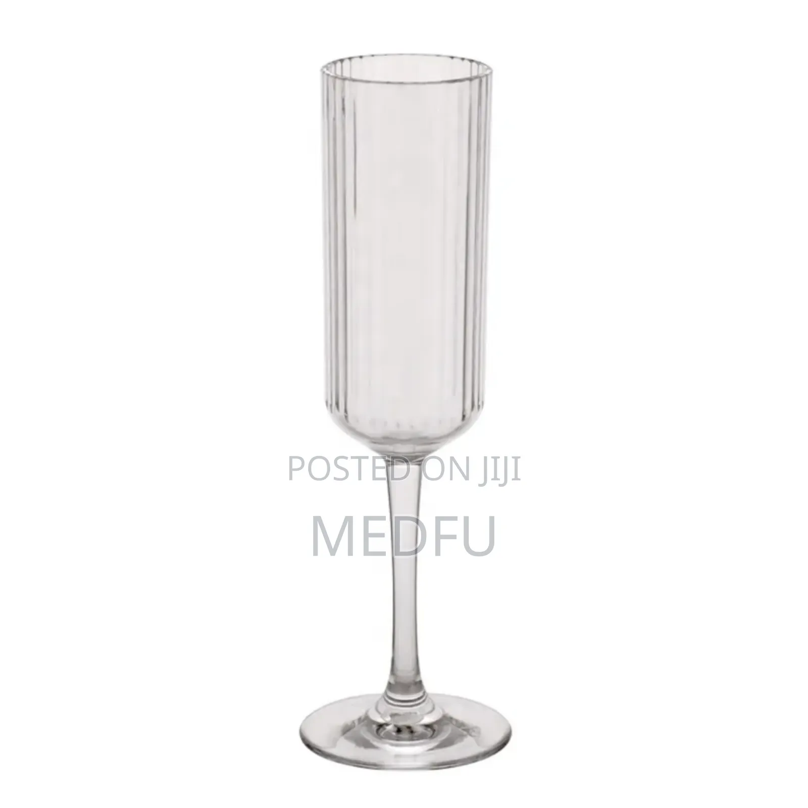 6pcs Champagne Flutes Glass