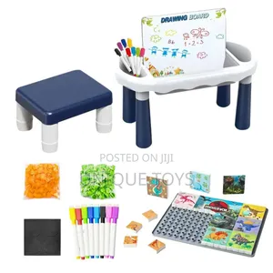 6-in-1 Dinosaur Puzzle Activity Table