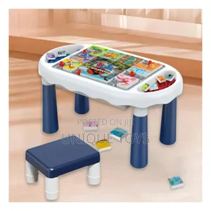 6-in-1 Dinosaur Puzzle Activity Table