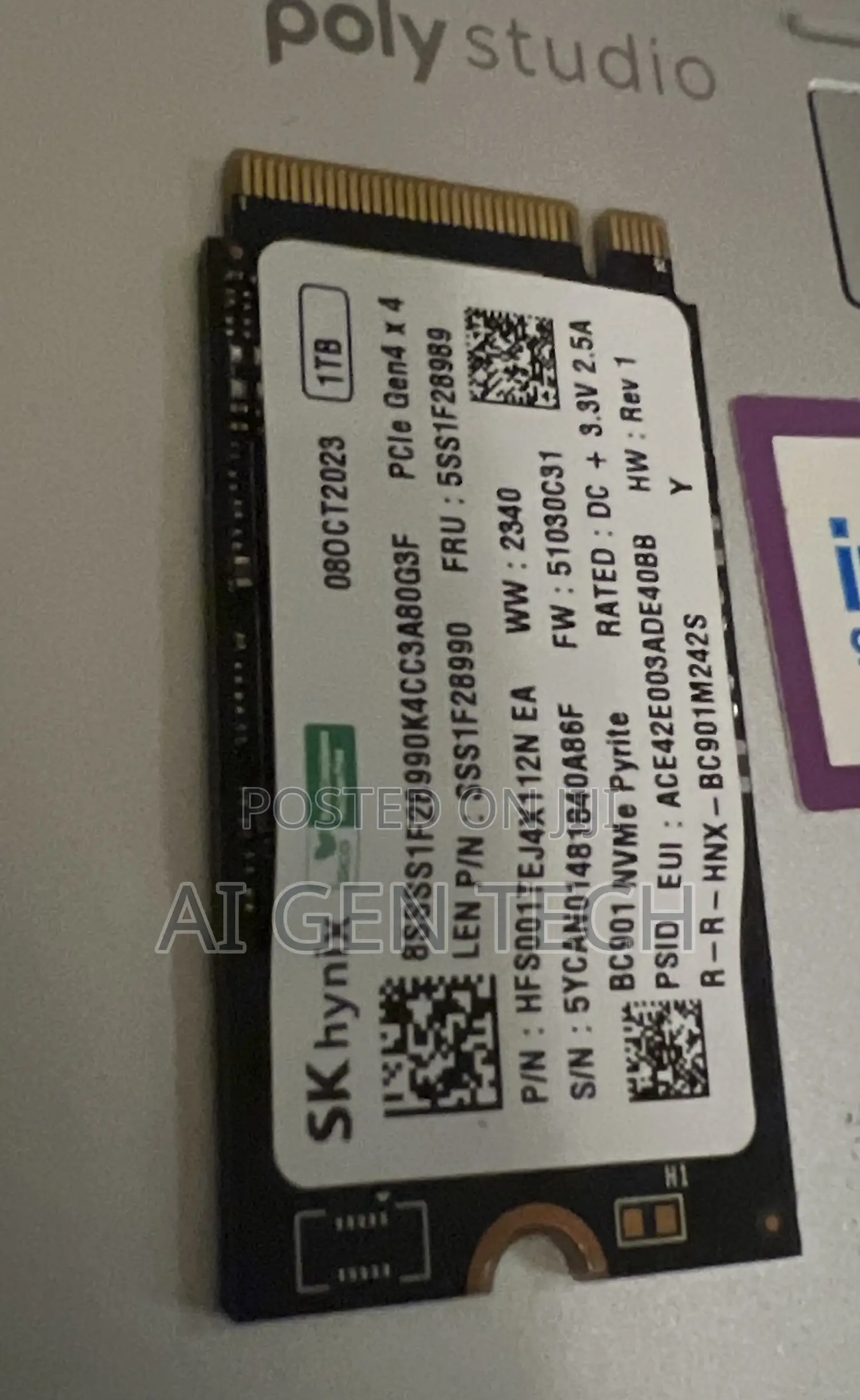 1 Cut Gaming Sk Hynix Bc901 1tb Nvme SSD