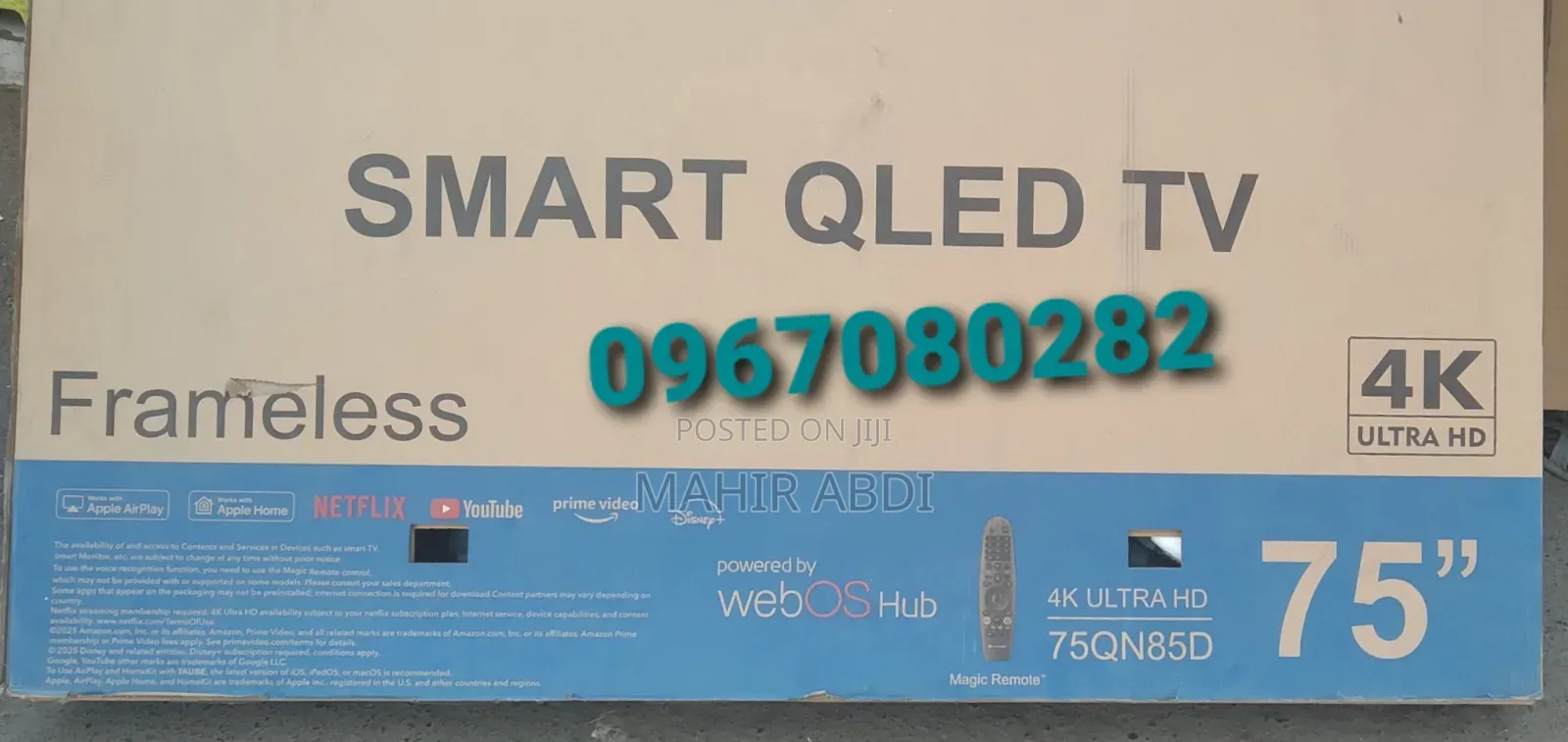 Salvador 75 Inch Smart Tv