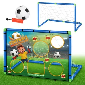 2-in-1 Kids Soccer Goal Toss Game Set – “Soccer Kid” Edition