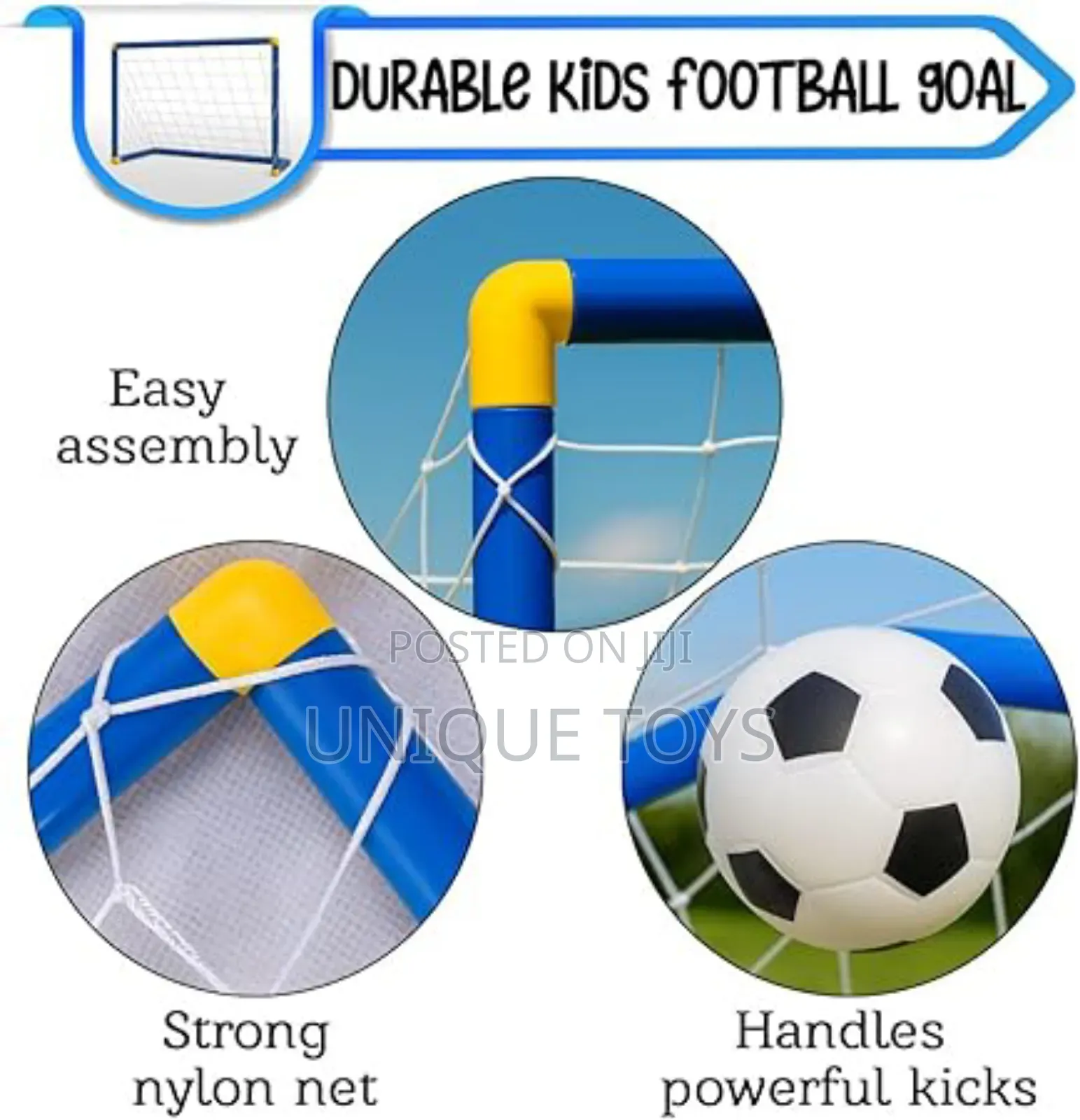 2-in-1 Kids Soccer Goal Toss Game Set – “Soccer Kid” Edition