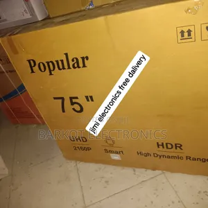 Popular Smart Tv 75 Inch Andraid New Doubel Gelass 2025 Quality Mod