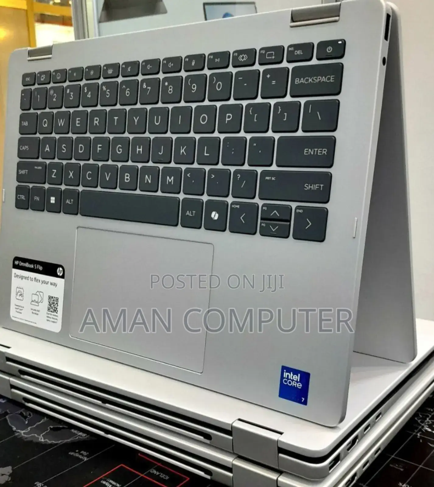 New Laptop HP OmniBook 5 Flip 16GB Intel Core 7 SSD 512GB