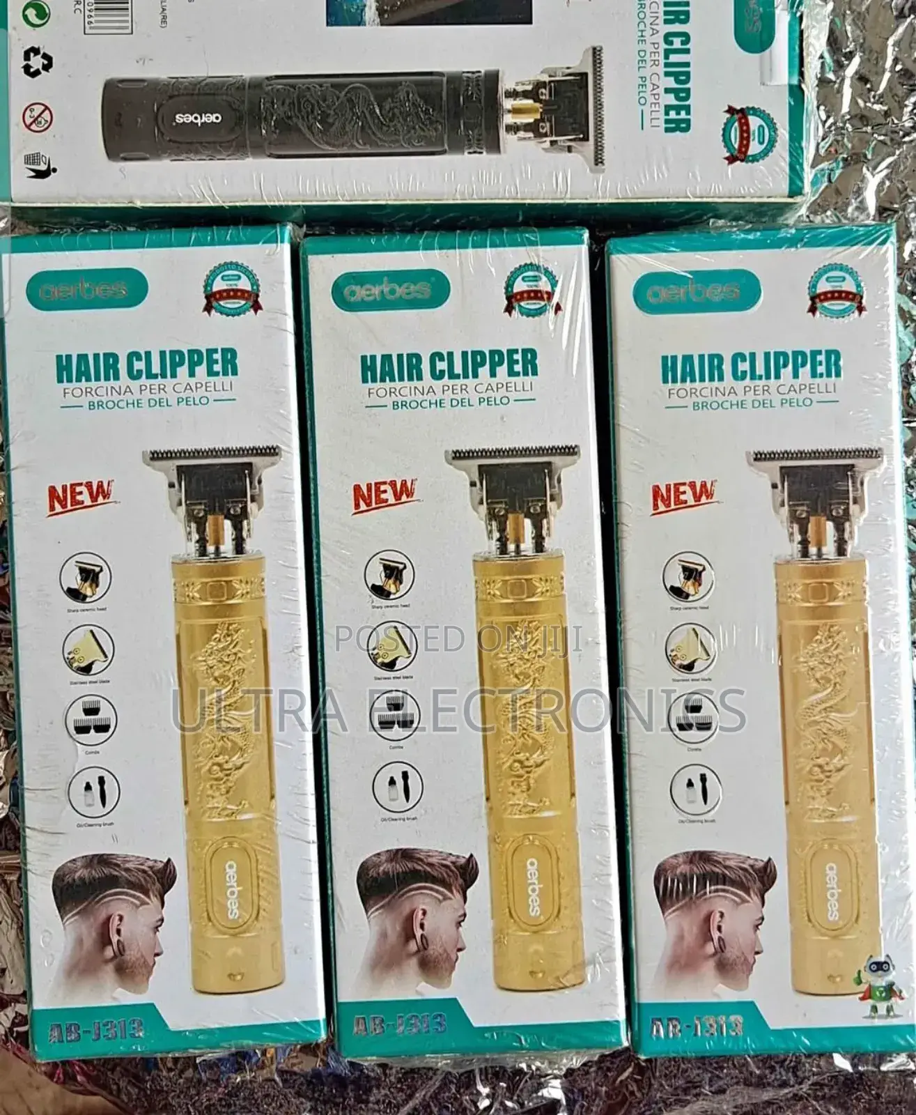 የፀጉር ማሽን Aerbes Professional Hair Clipper (Model Ab-J313