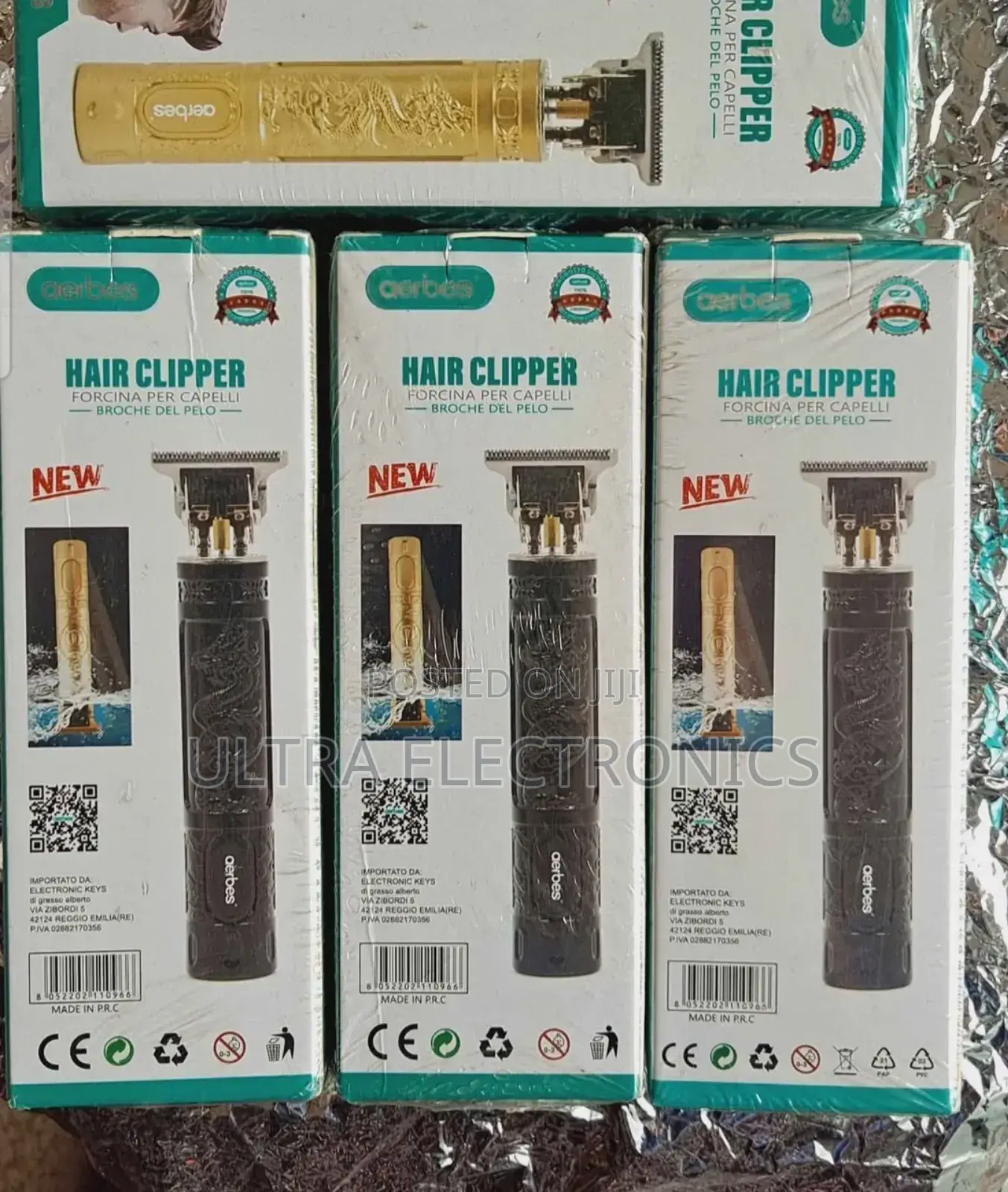 የፀጉር ማሽን Aerbes Professional Hair Clipper (Model Ab-J313
