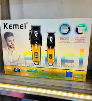 የፀጉር ማሽን Kemei Km-8501 Professional Grooming Kit. It Includes 6000prm