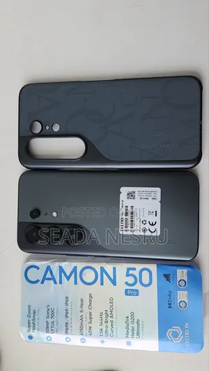 New Tecno Camon 50 Pro 256 GB Black