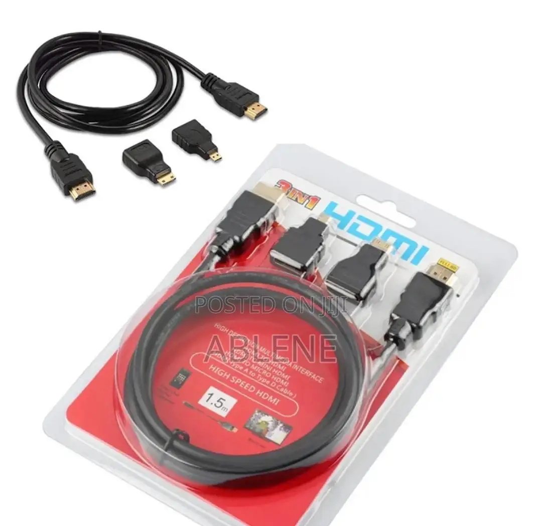 High Speed HDTV Cable 3in1 1.5m Original