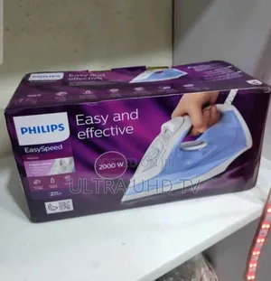 Philips Steam Iron, Likely Model Gc1740, Featuring a Powerful 2000w