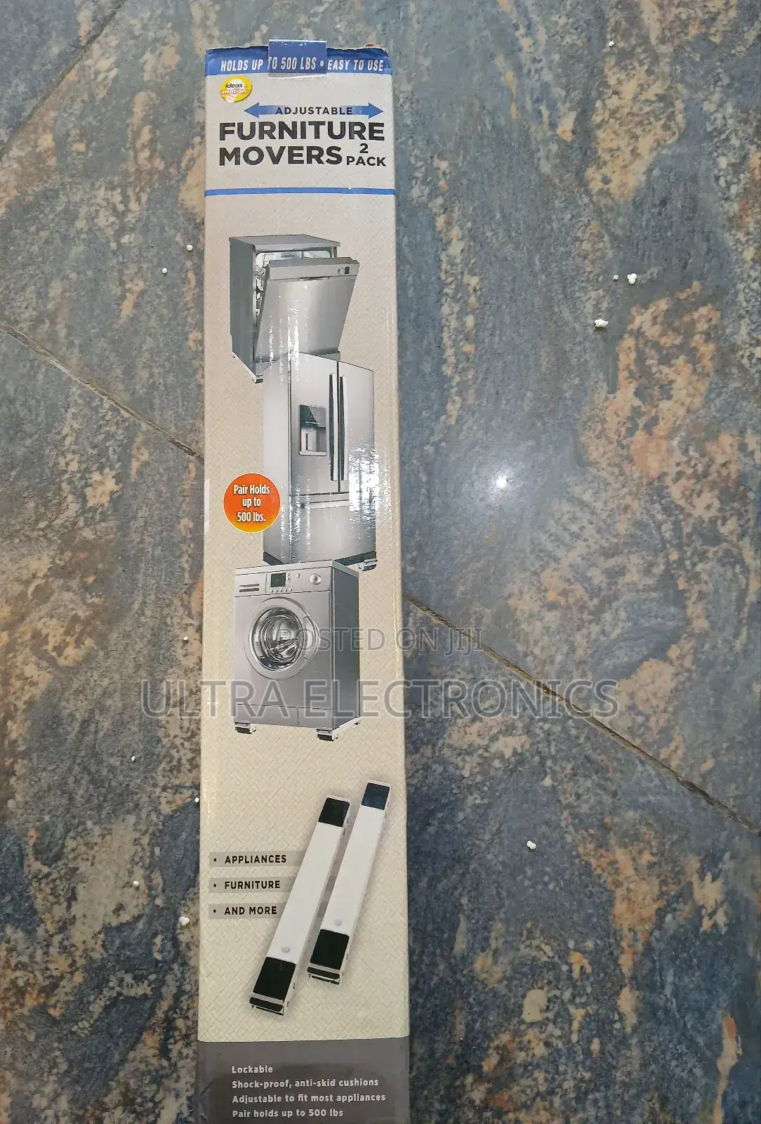 Adjustable Furniture Movers Pack, Designed To Easily Relocate