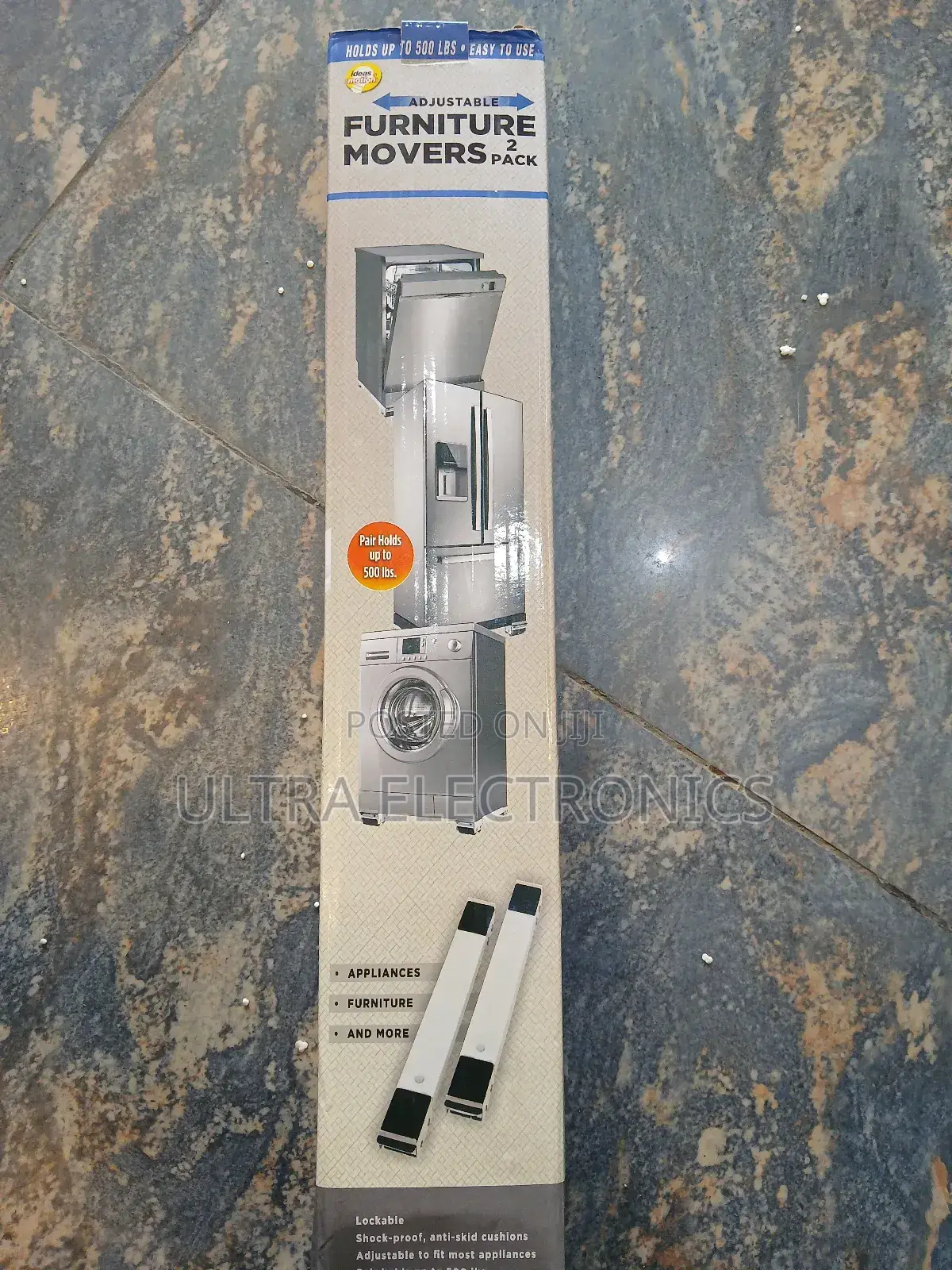 Adjustable Furniture Movers Pack, Designed To Easily Relocate