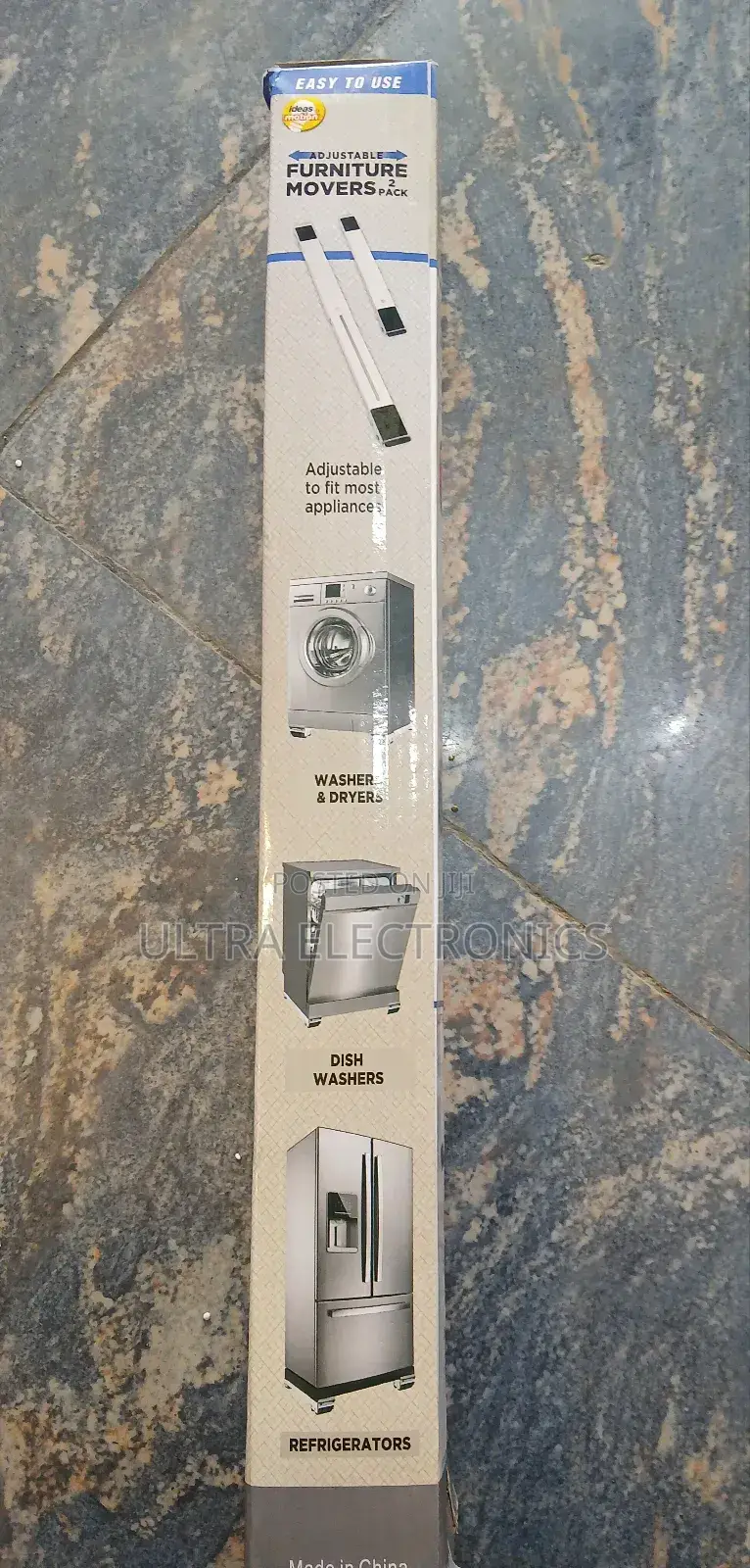 Adjustable Furniture Movers Pack, Designed To Easily Relocate