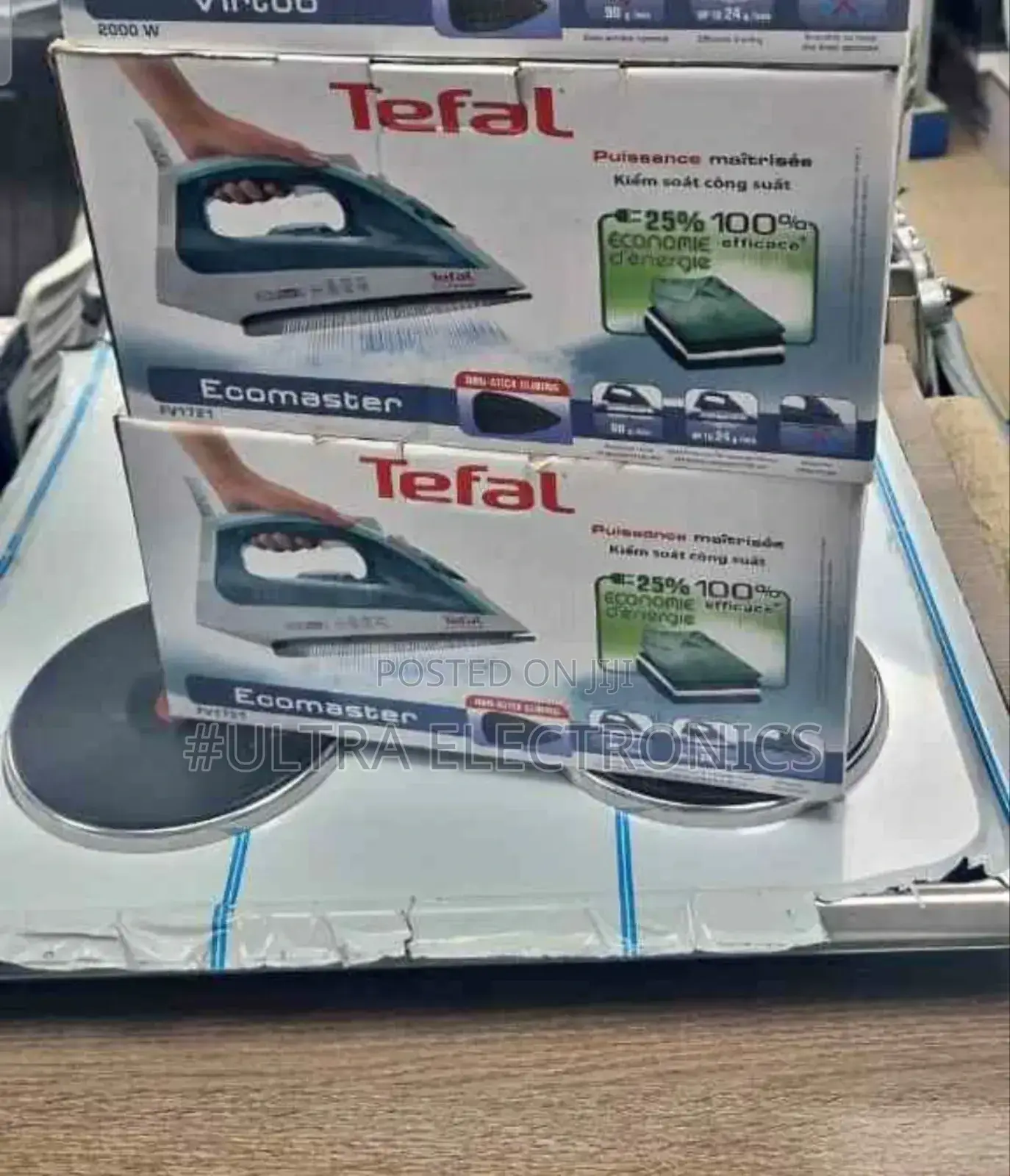 Tefal Ecomaster Steam Iron, Model Fv1721m0.