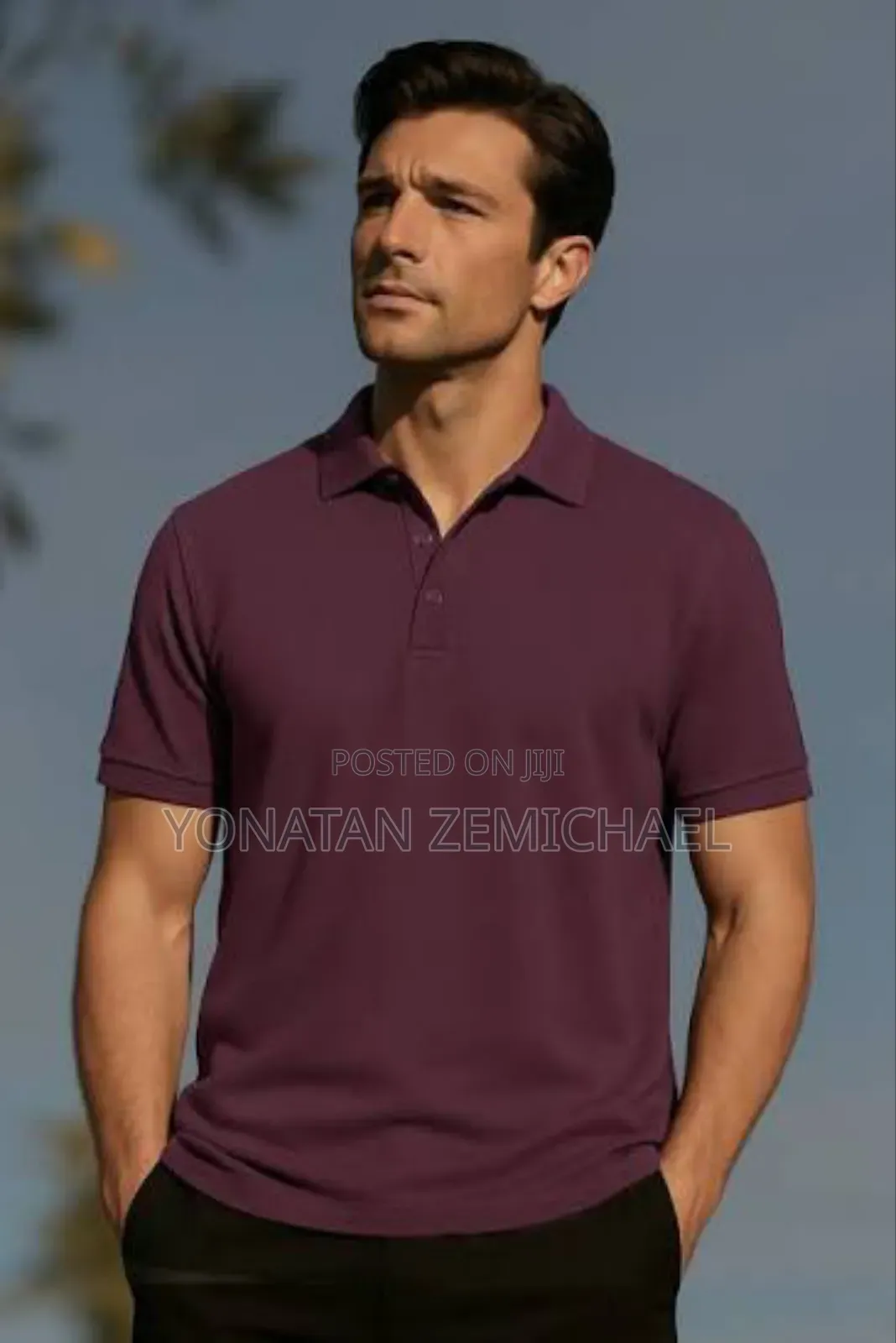 100%Cotton Polo T Shirt