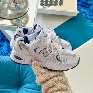 New Balance 530 Retro White/Blue Unisex Fashion Sneakers